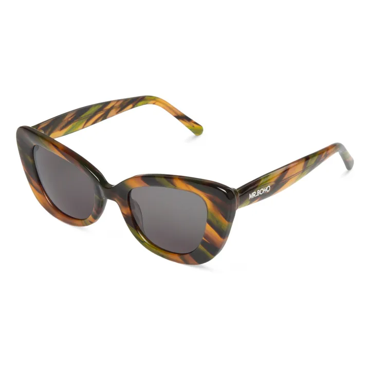 Mr Boho Lunettes de Soleil Caparica | Marbré brun