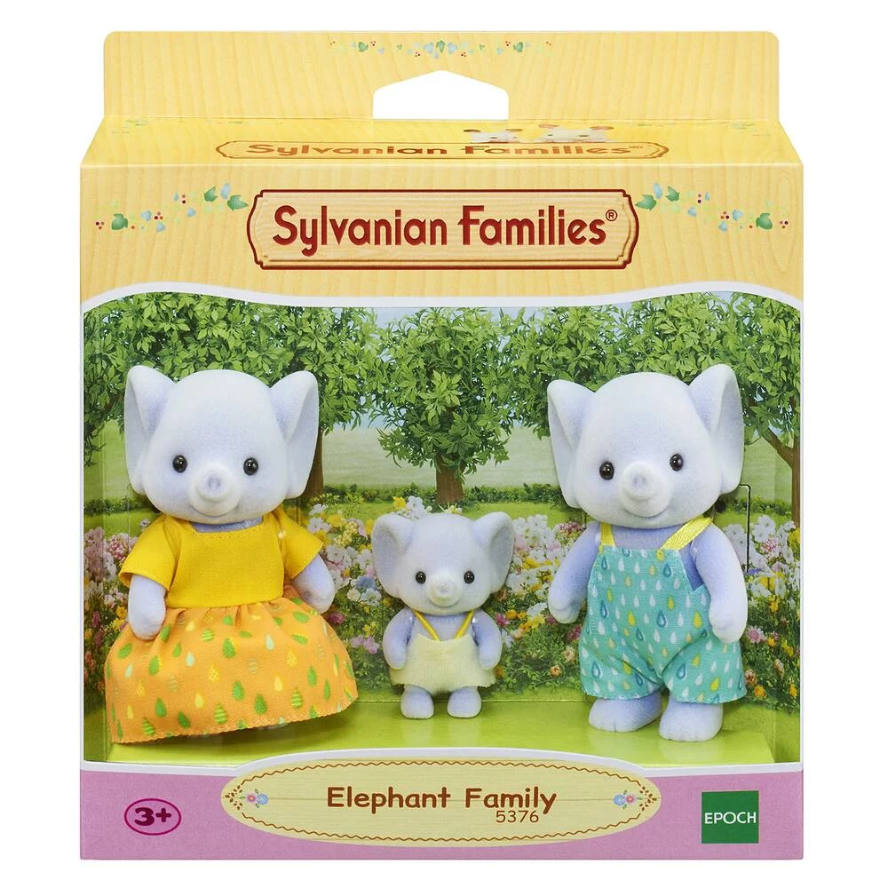 LA FAMILLE ELEPHANT - SYLVANIAN FAMILLES