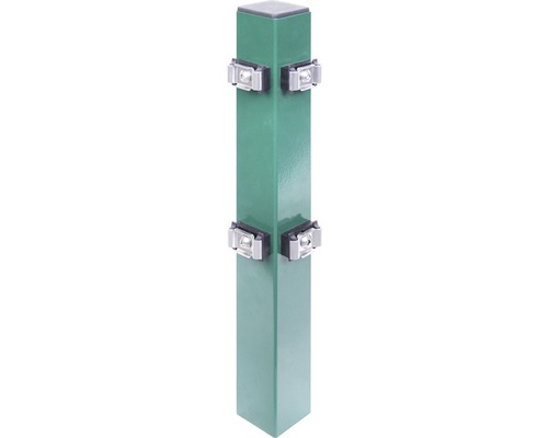 ALBERTS hoekpaal met klemlip, 6 x 6 x 120 cm, groen