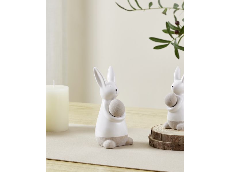 EGLO Hase Madiorano 17 cm, Weiss Osterfigur