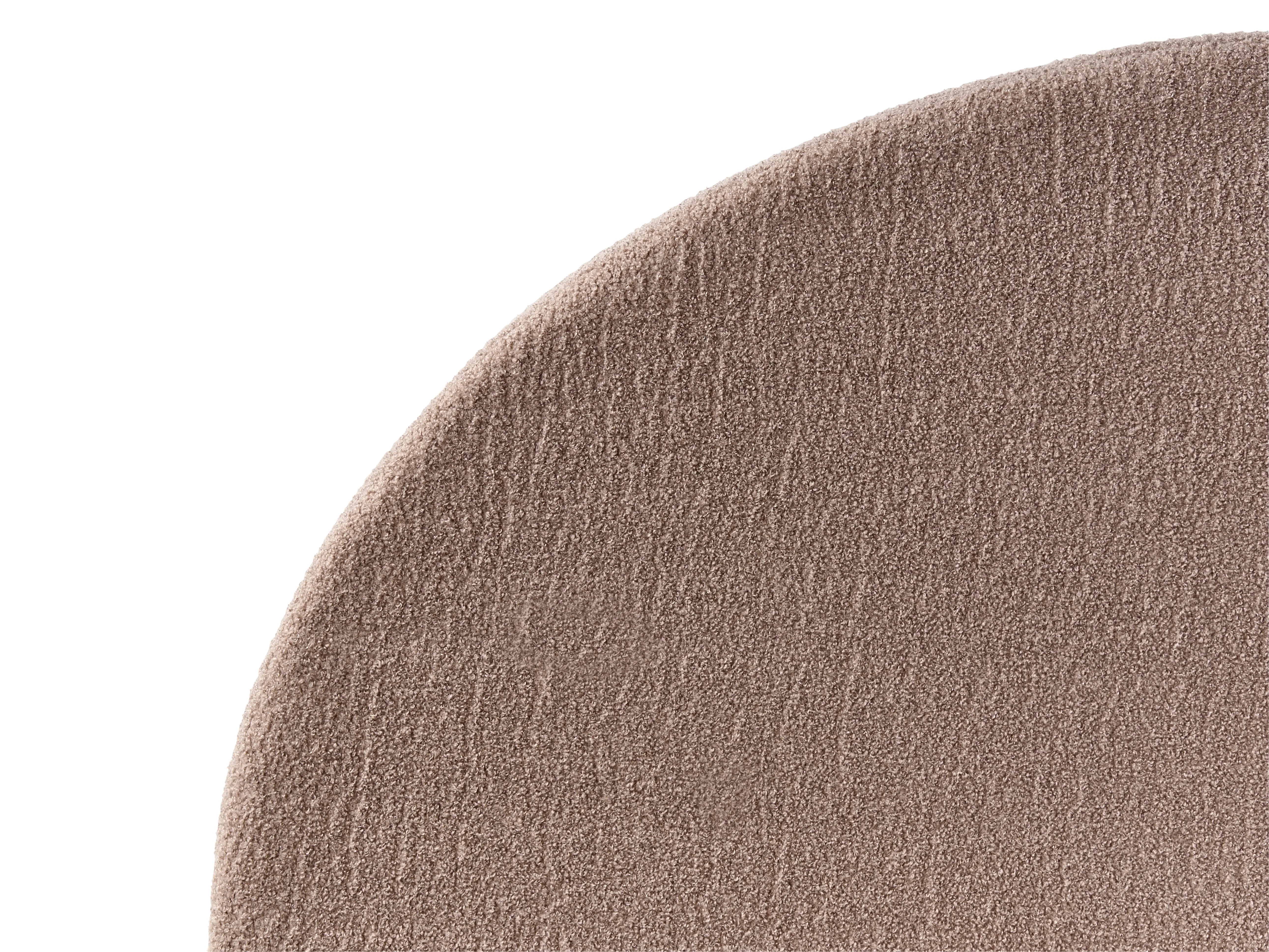 Waterbed Bouclé VAUCLUSE 140 x 200 cm Taupe