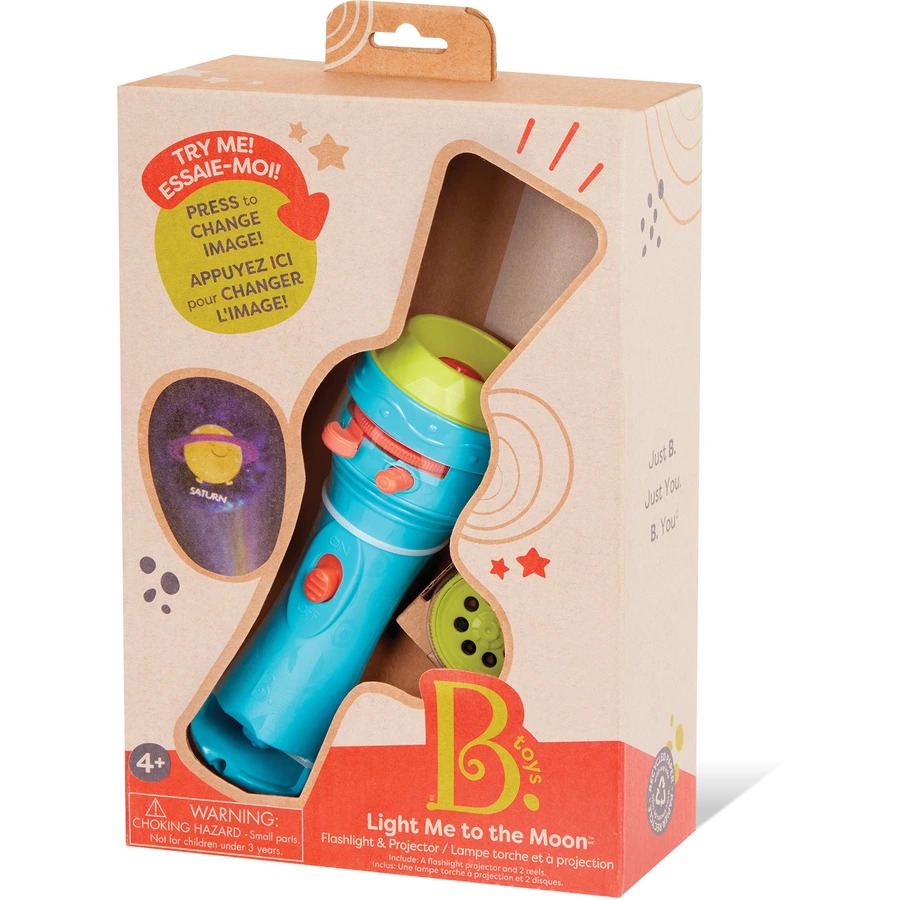 B.TOYS B. Light Me To The Moon - Projektor Taschenlampe 1