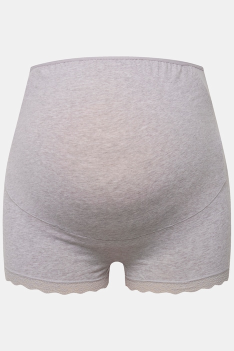 Bellieva Panty mit Überbauch-Einsatz, Saumspitze