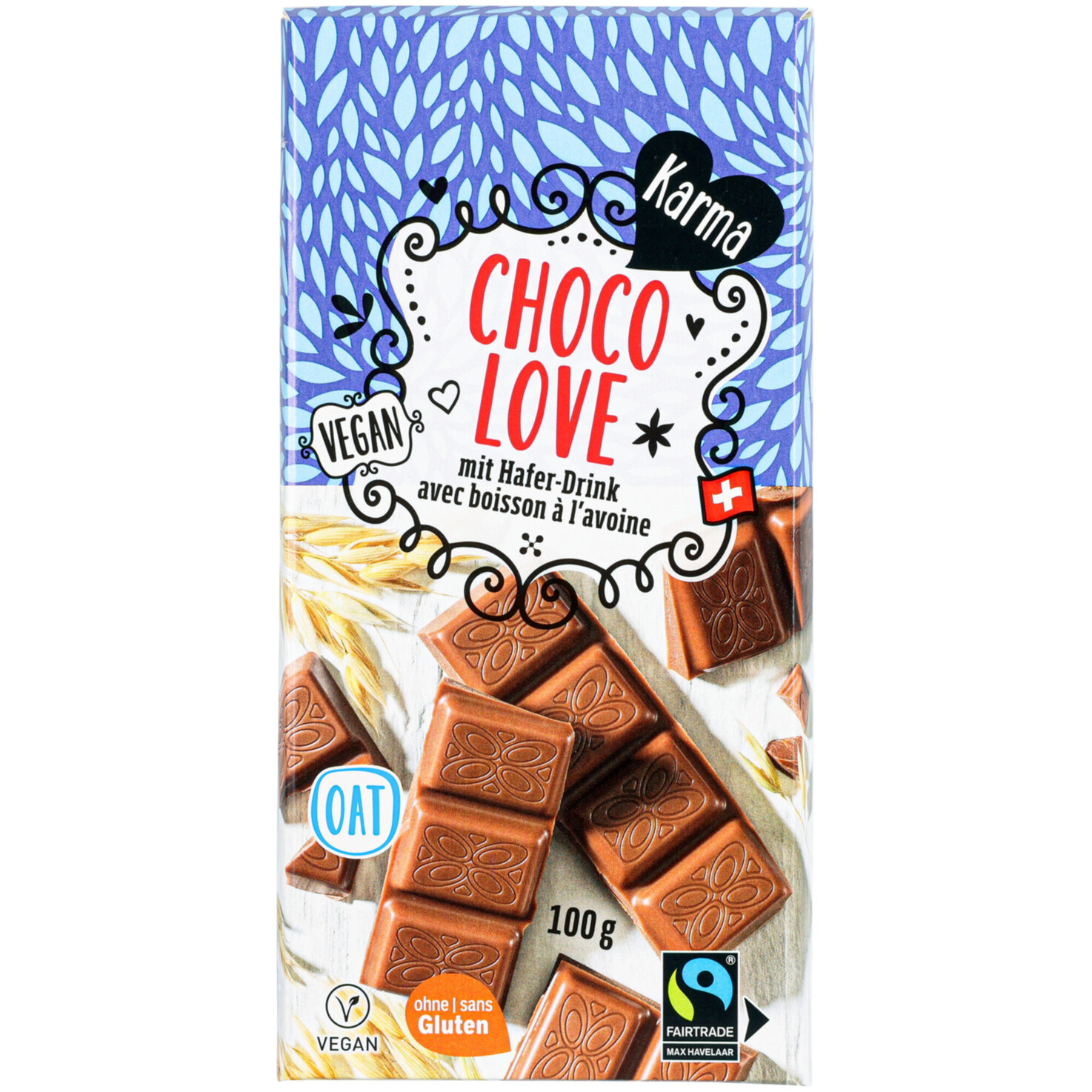 Karma Fairtrade Tafelschokolade Choco