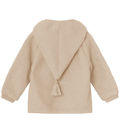 Mini A Ture Fleecejacke - Teddy - MatLiff - Sesam