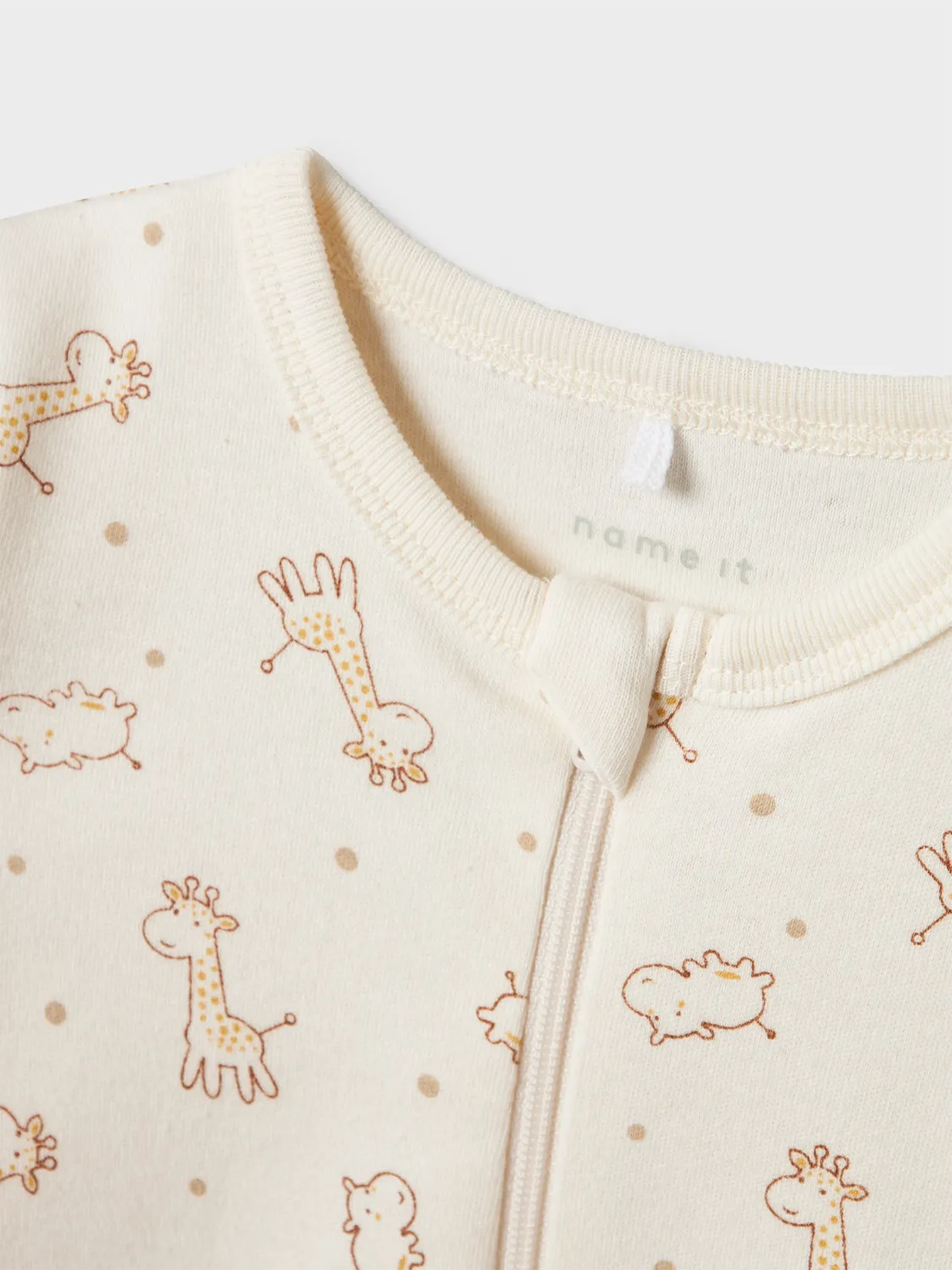 Nightsuit 2-Pakk Zip Jet Giraffe