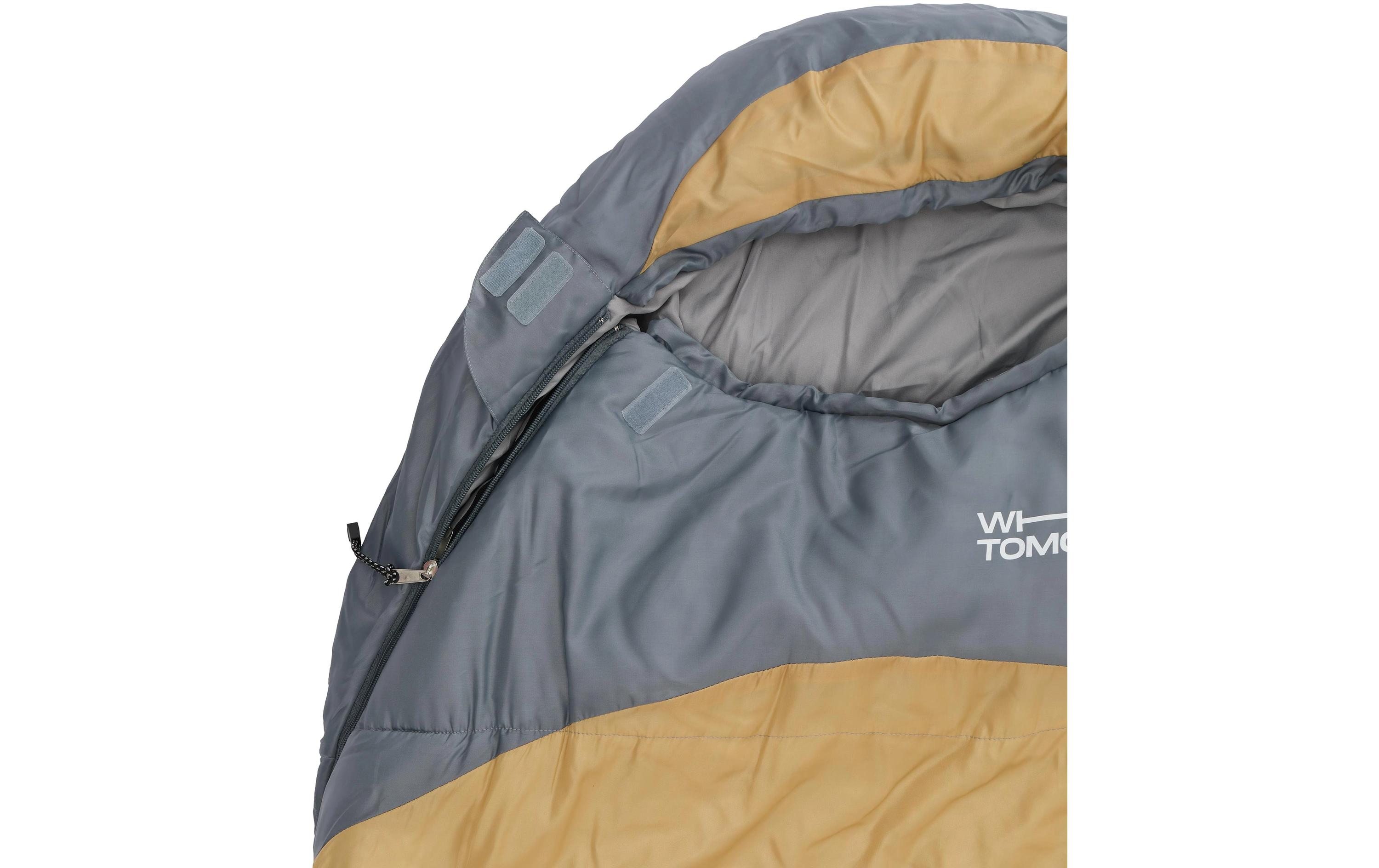Mumienschlafsack Polyester, CurrySchlafsack für eine Person
