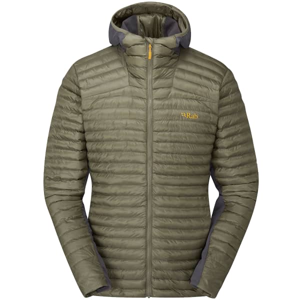 Doudoune randonnée RAB CIRRUS FLEX 2.0 HOODY LIGHT KHAKI