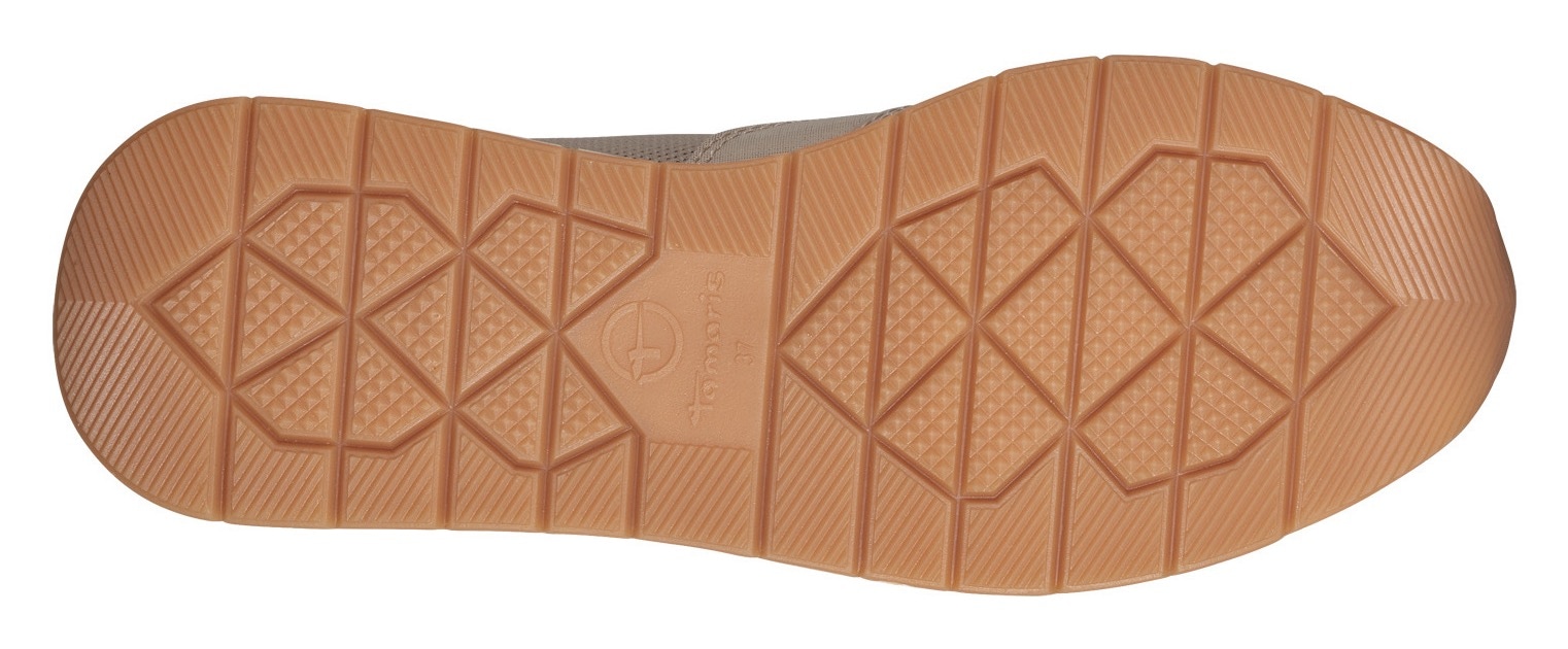 Tamaris Keilsneaker  , Freizeitschuh, Halbschuh, in schmaler Form, vegane Verarbeitung
