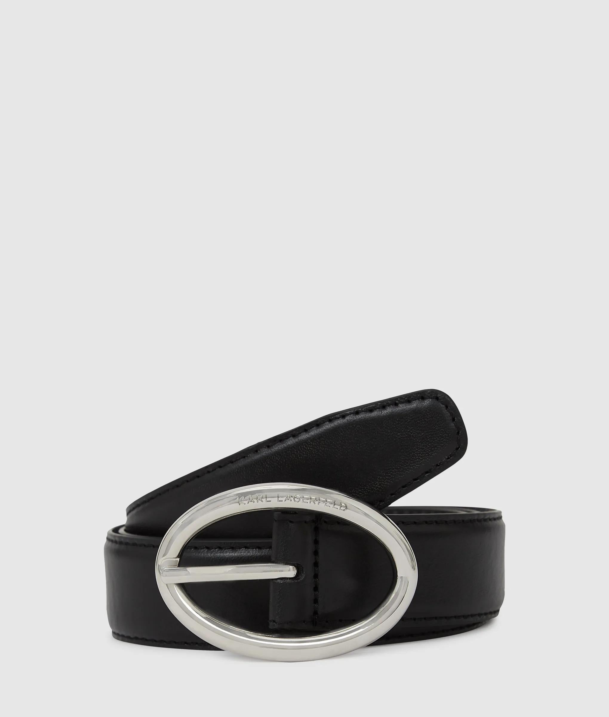 Ovale gesp riem