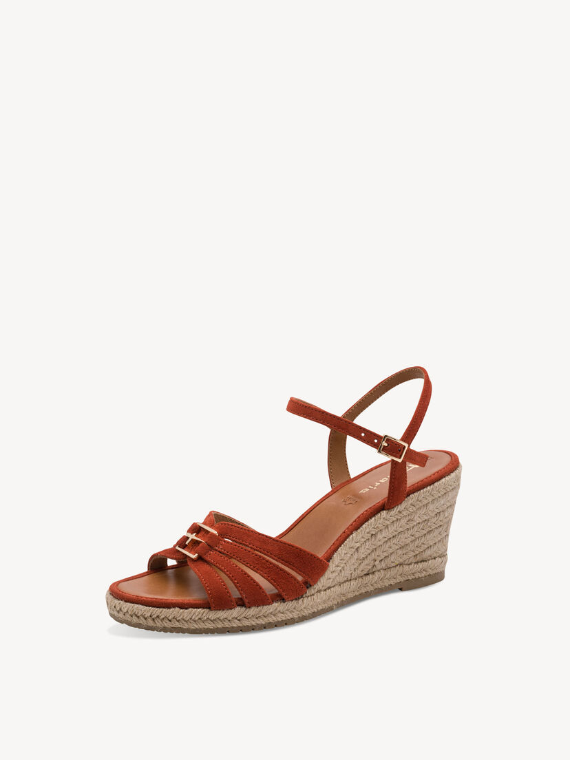 Leren Sandaaltje - oranje