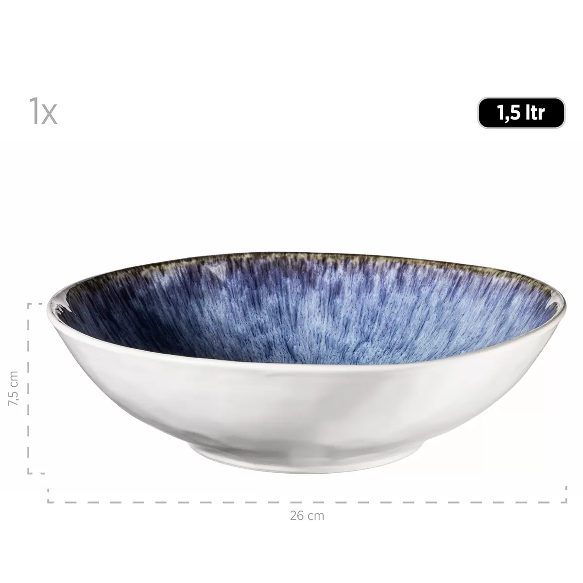 Bowl Set 9tlg. FROZEN Blau