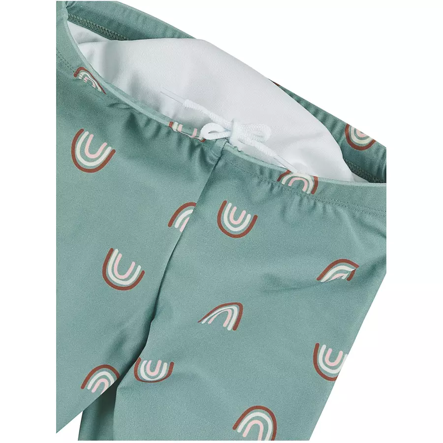 Sterntaler Badehose Regenbogen grün