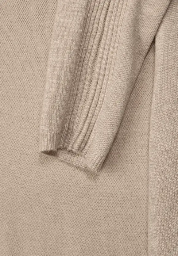 Langer Cardigan - spring sand melange