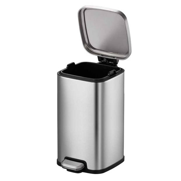 EKO Stella Prullenbak - 12 liter - Mat RVS