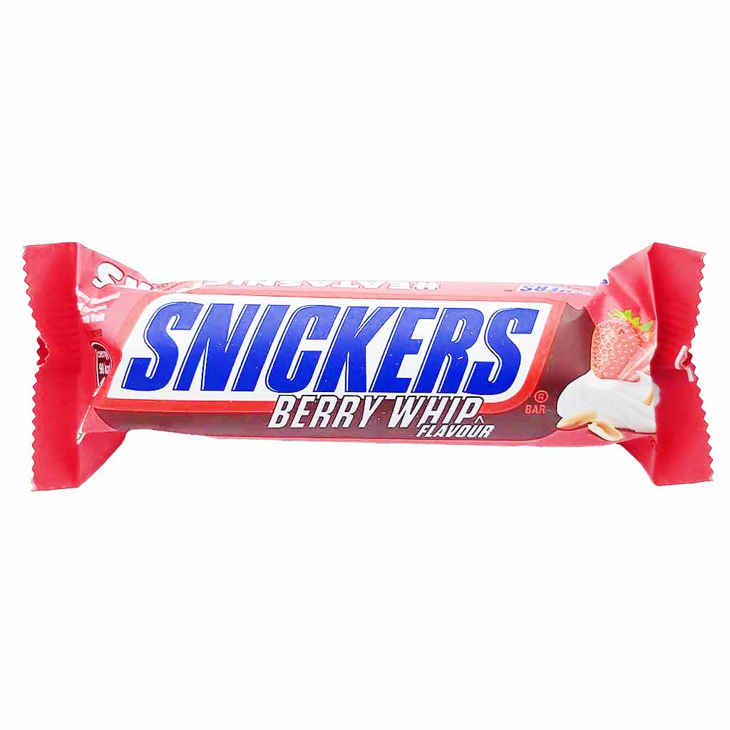 Snickers Indien Berry Whip Flavour Schokoriegel 15x40g=600g MHD:2.5.25