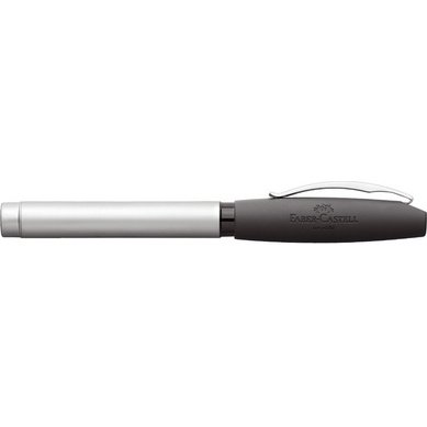 FABER-CASTELL Stylo plume BASIC METALL, mat, plume: M