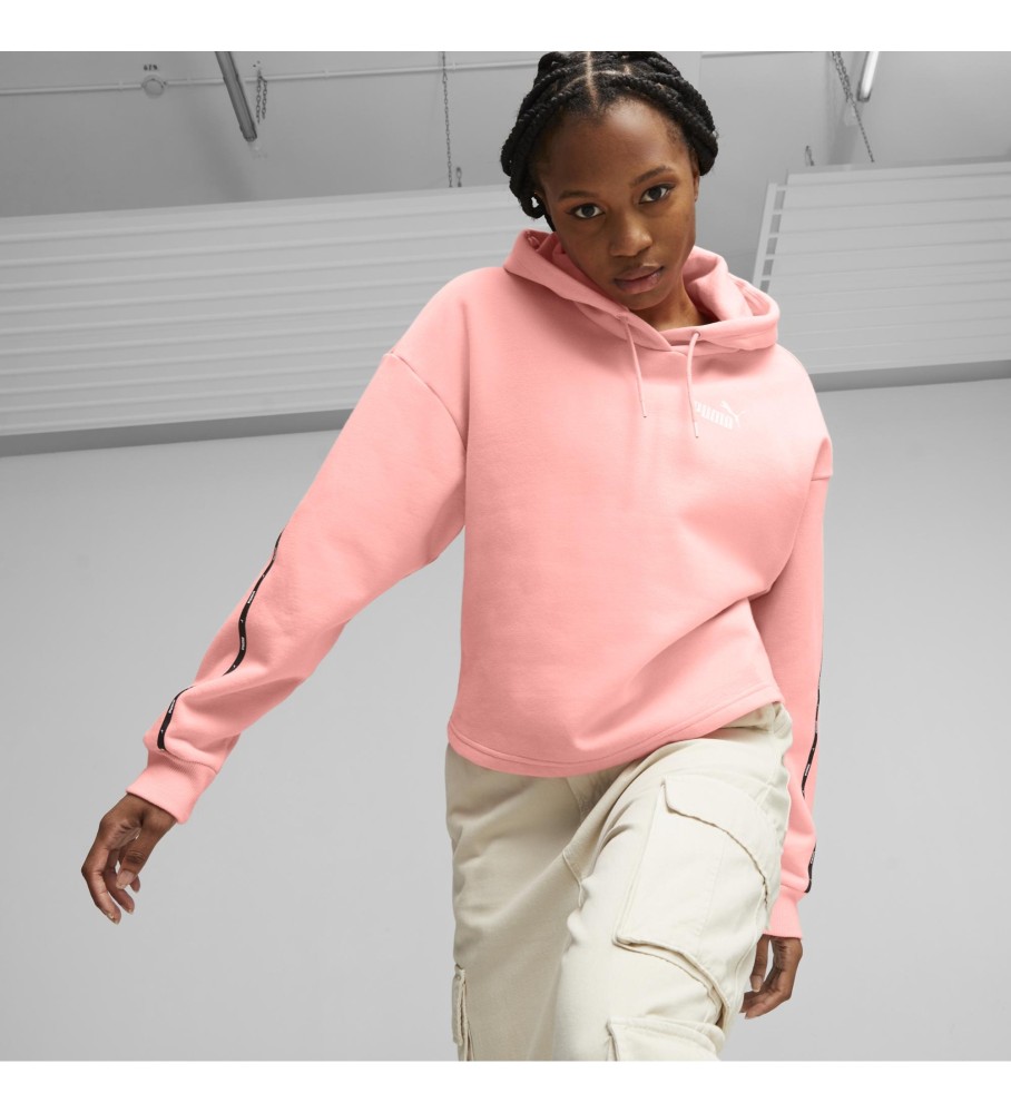 Puma Sudadera Essential Tape rosa