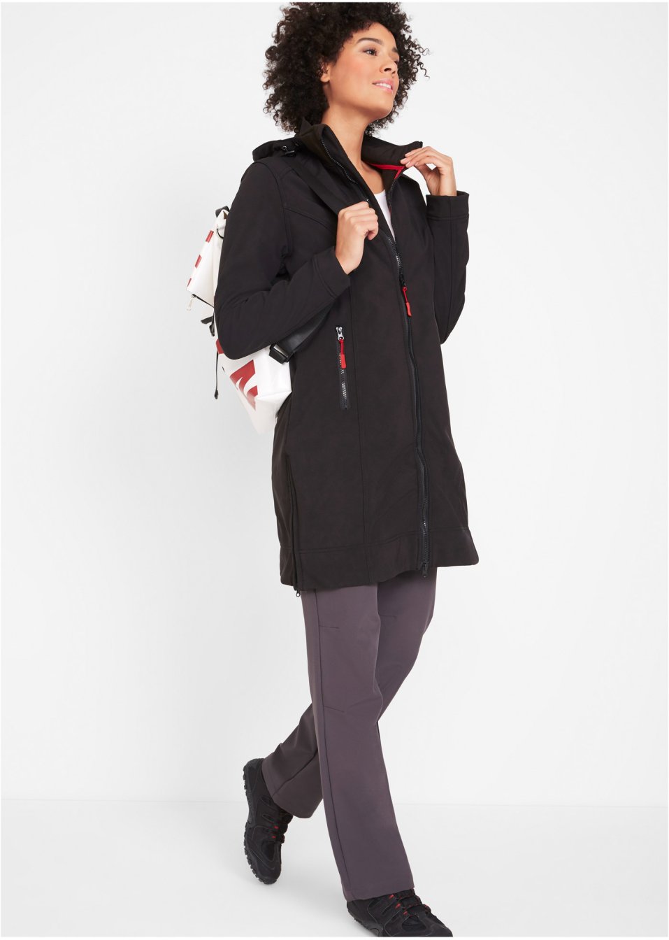 Manteau softshell déperlant