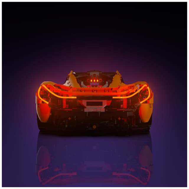 Light My Bricks™ McLaren P1 Supercar lyskit