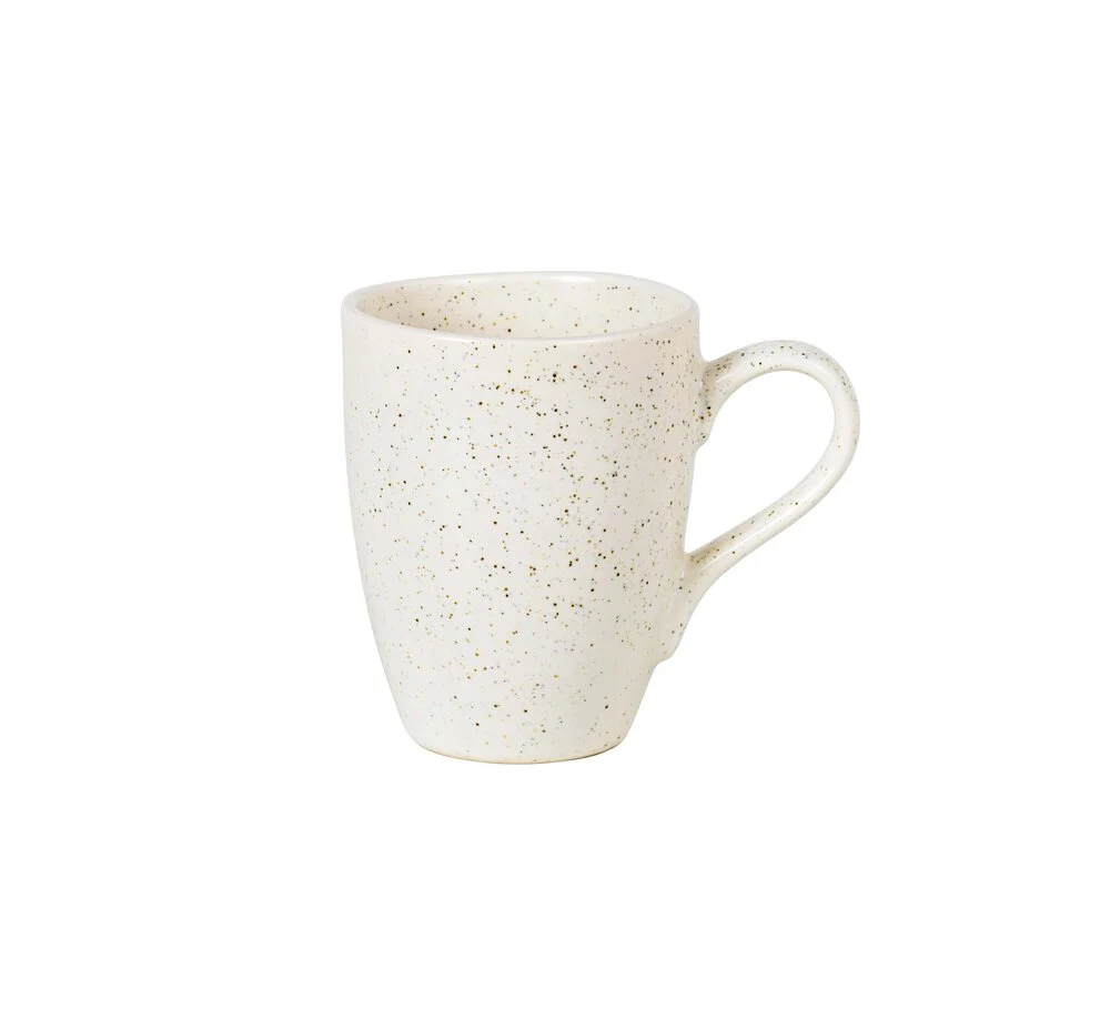 Broste Copenhagen  Nordic Vanilla krus, stentøj, creme - 25 cl
