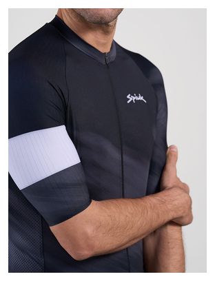 Maillot Manches Courtes Spiuk Top Ten Noir/Gris