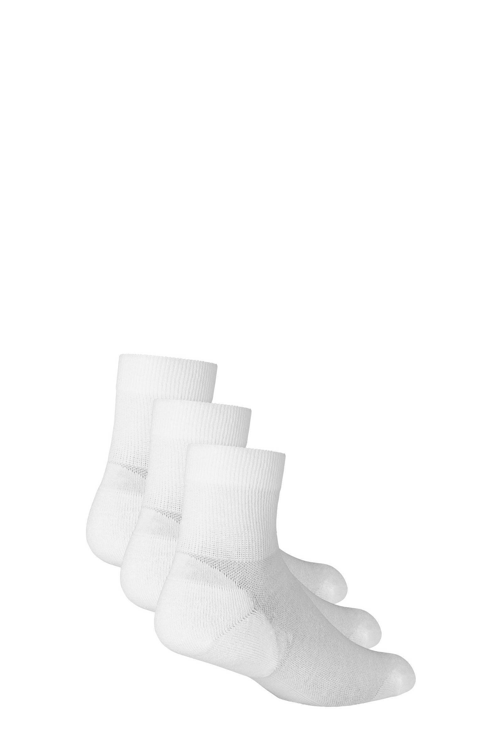 Odlo sportsokken - set van 3 wit