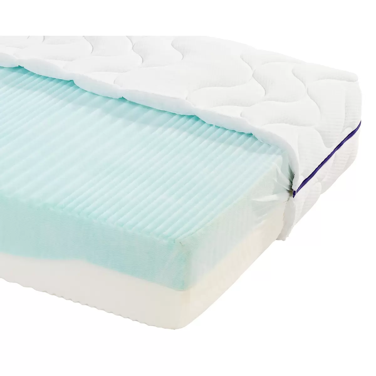 Matratze Ergo Duo H3 90 x 200 weiss