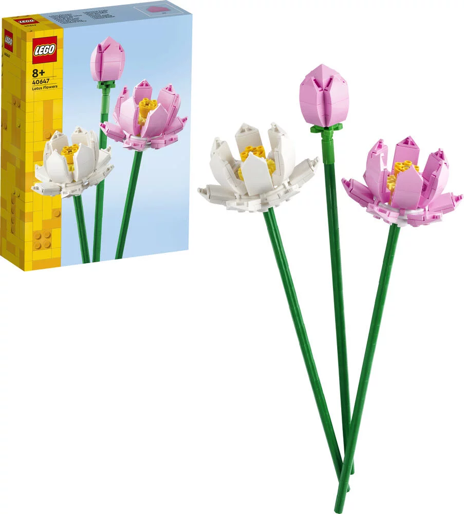LEGO®ICONIC 40647 - LES FLEURS DE LOTUS