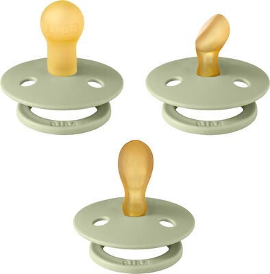 BIBS Try-it Colour Smokk 3-pack Lateks Str. 1, Sage
