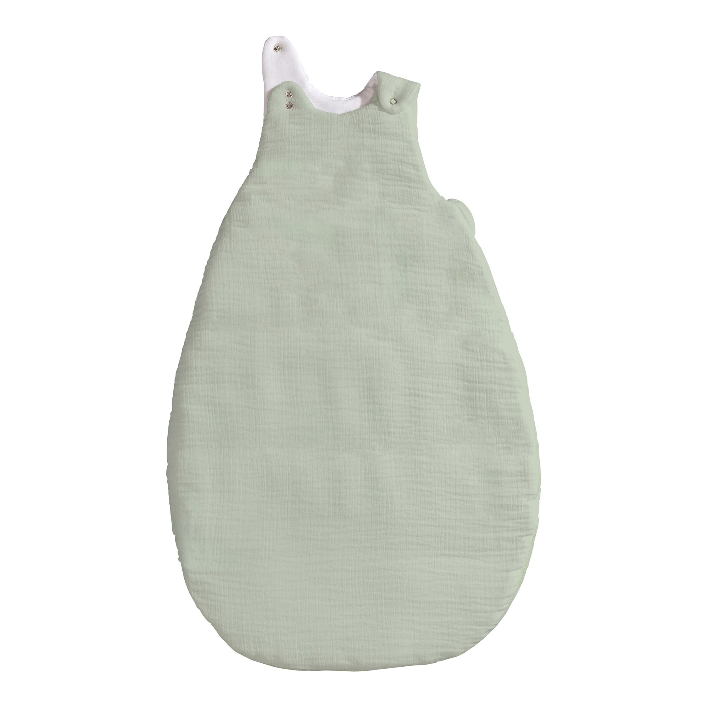 BORNINO HOME Ganzjahresschlafsack Musselin 2.5 TOG grün