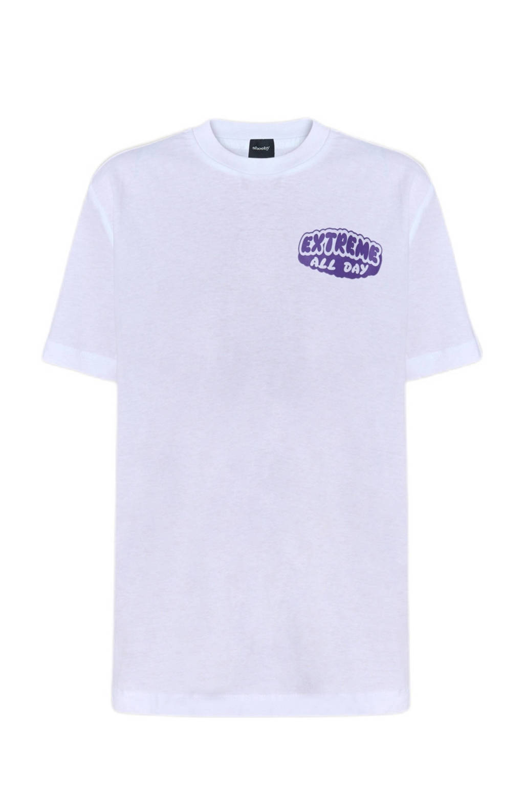 Shoeby T-shirt met backprint wit