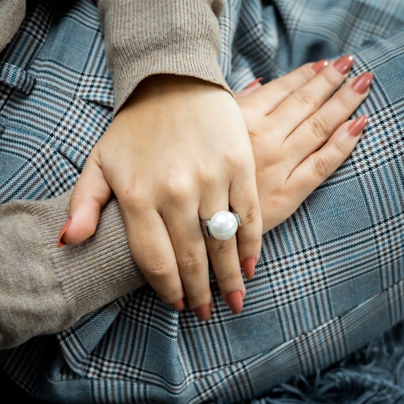 Bague Femme avec Perle DAPHNEE