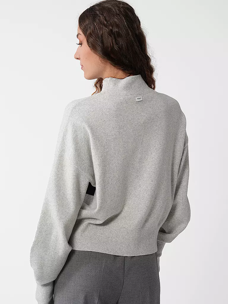 PENN&INK Rollkragenpullover hellgrau