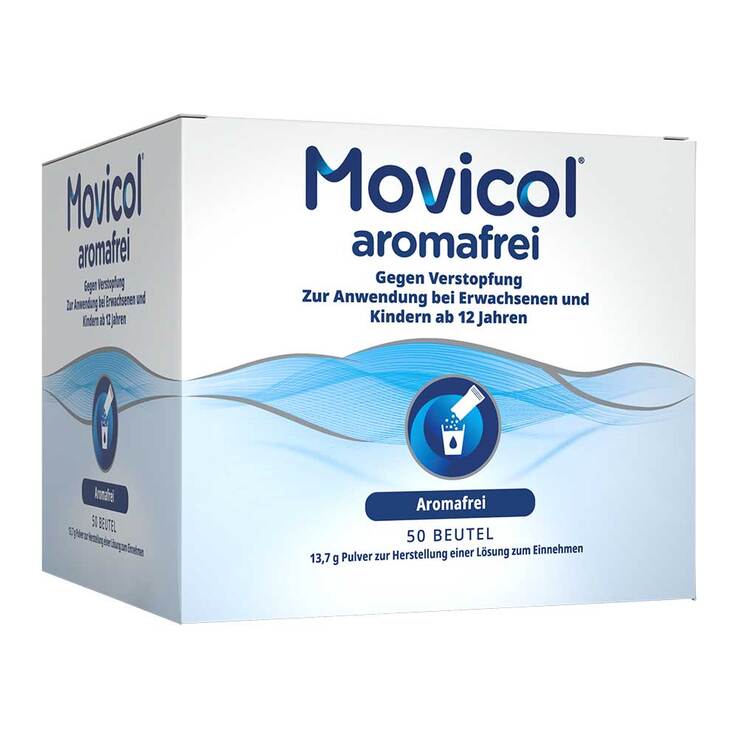 Movicol aromafrei Pulver zur Her.e.Lösung zum Einnehmen MP, 50 St