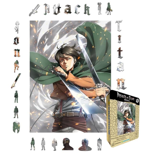 Crafthub Attack on Titan puslespil (Blades of Glory)