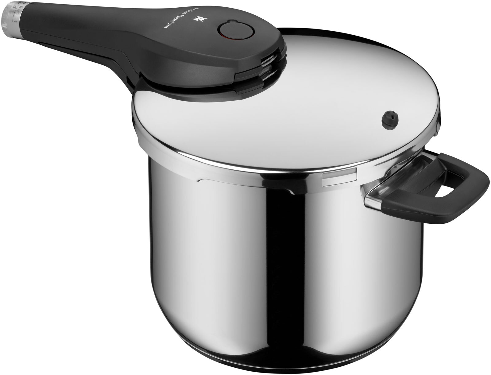 WMF Schnellkochtopf PERFECT PREMIUM 6500 ml Edelstahl silberfarbig