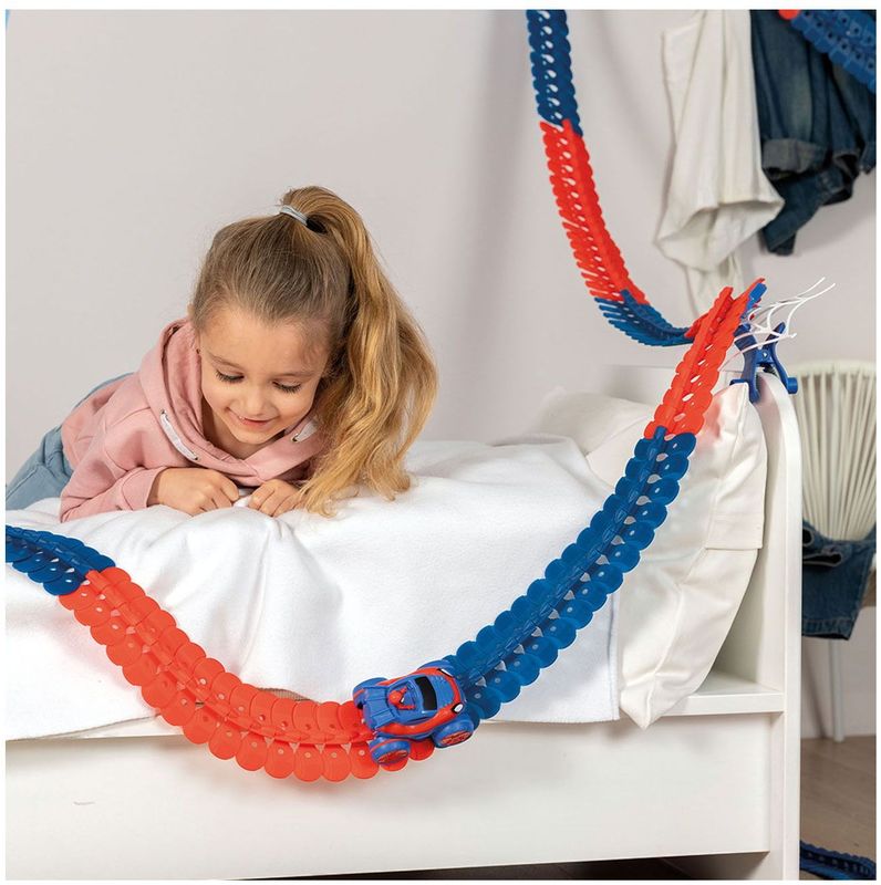 Smoby - Spidey - FleXtreme - Autocircuit - 184 Flexibele Tracks + 1 Voertuig