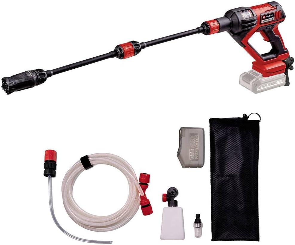 Einhell Akku-Druckreinigerpistole HYPRESSO 18/24-1 Power X-Change (18 V, 24 bar, Mobile Reinigung und Bewässerung, 240 L/h, inkl. Zubehör, ohne Akku & Ladegerät)