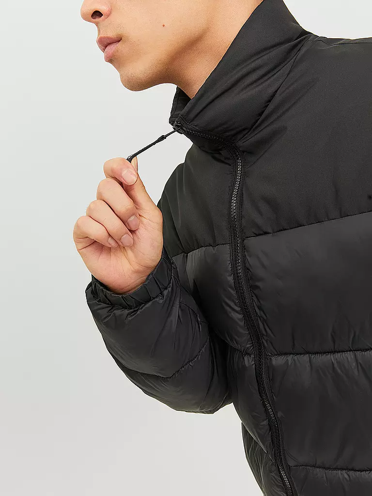 JACK & JONES Steppjacke JJETOBY schwarz