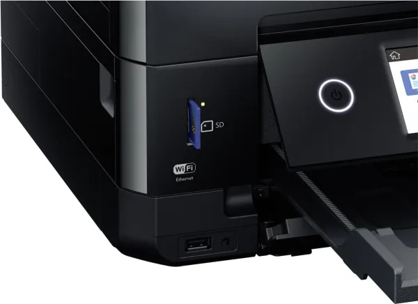 Epson Expression Premium XP-7100 Small-in-One - Multifunktionsprinter - farve - blækprinter - Legal (216 x 356 mm) (original) - A4/Legal (medie) - op til 11 spm (kopiering) - op til 15.8 spm (udskriver) - 120 ark - USB 2.0, Gigabit LAN, Wi-Fi(n) - so