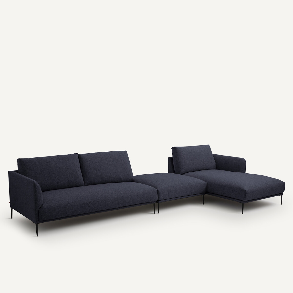 AM.PM<br>Puf XL com efeito bouclette mesclado, Oscar