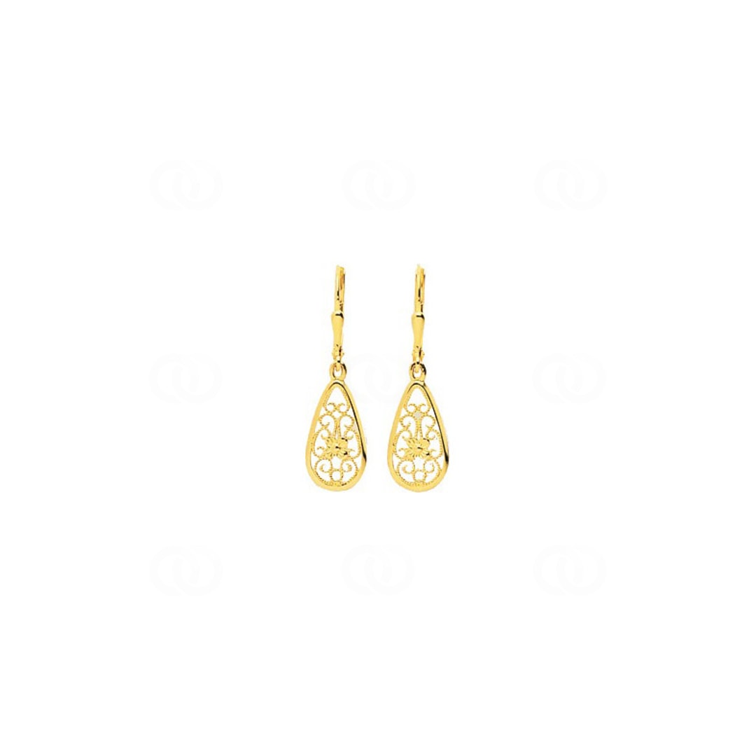 Ohrringe 750/18 K Gelbgold