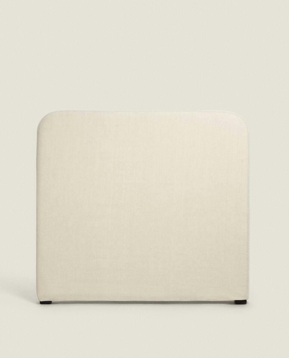 Cabeceira de linho (cama de 90 cm)