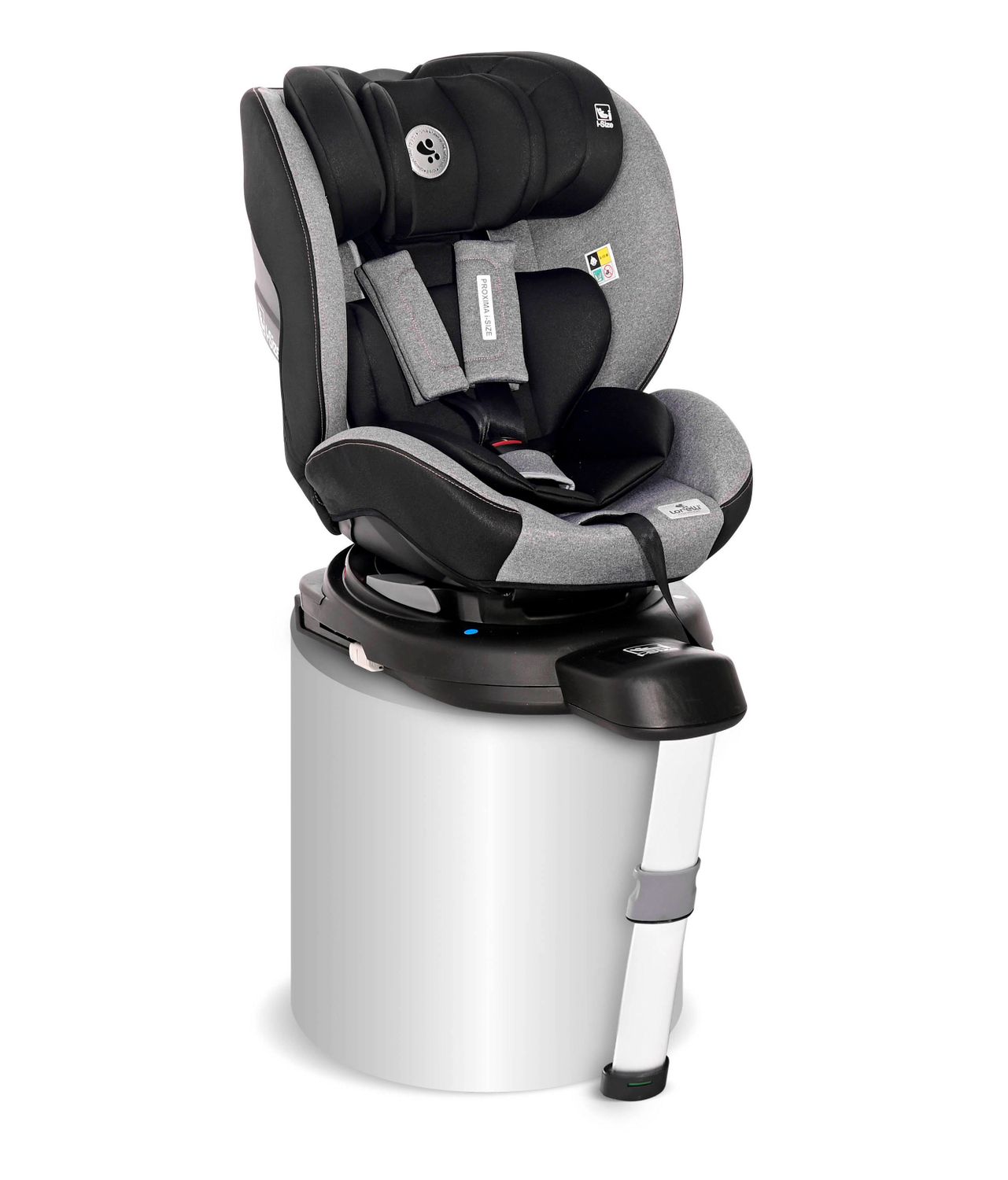 Lorelli Kindersitz Proxima i-Size Gruppe 0/1/2 (0 - 25 kg) Isofix verstellbar grau