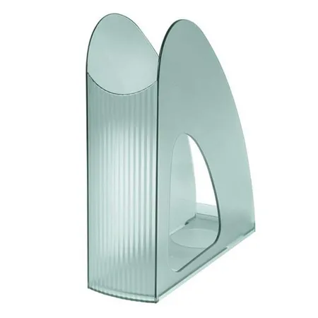 HAN Stehsammler TWIN, für Formate bis C4, 76 x 26 x 239 mm, transluzent-grau