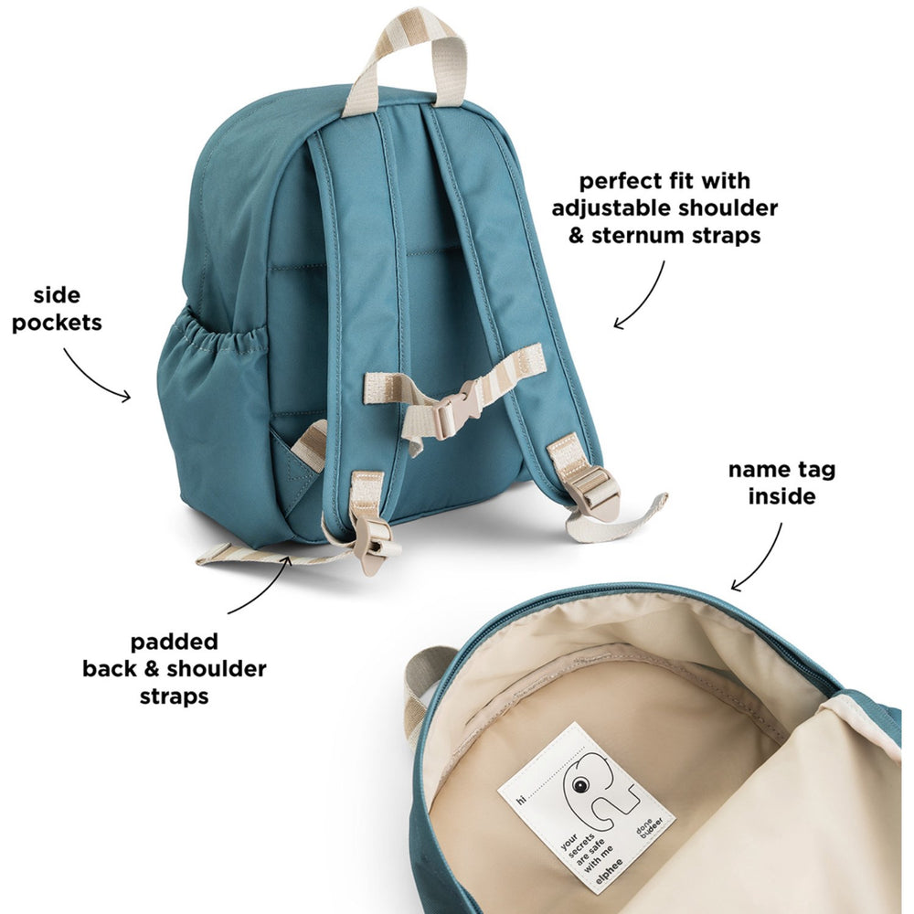 Køb DonebyDeer Blue Børnerygsæk Tiny Farm 7,5 L