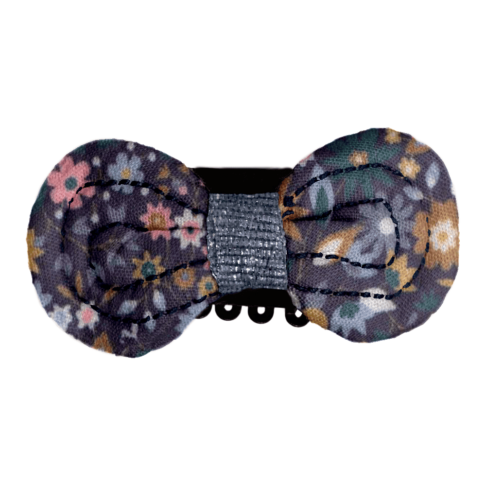 Barrette Noeud Anti-Glisse Seventies