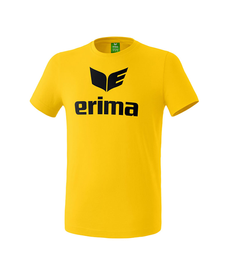 Erima Promo T-Shirt Kids Gelb Schwarz