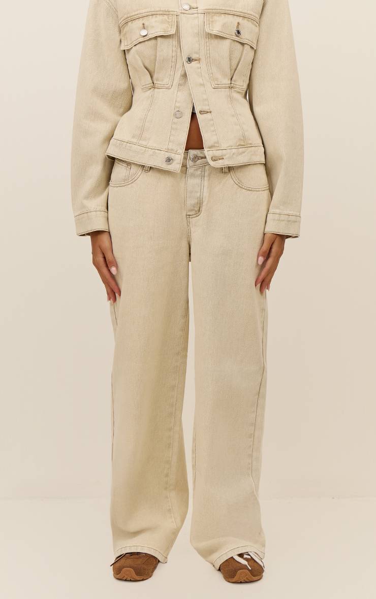 Gris Pierre Jean Droit À Taille Échancrée